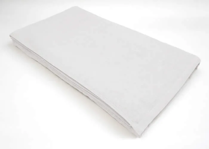 整体院タオルシーツ業務用 110×220cm ホワイト 白 10枚セット 大判バスタオル施術用