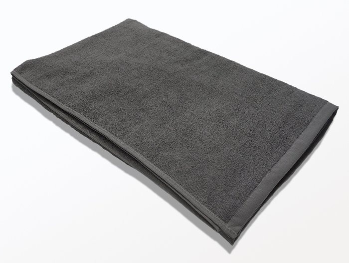 整体院 業務用タオルシーツ 110×220cm アッシュグレー 大判 エステ 施術用
