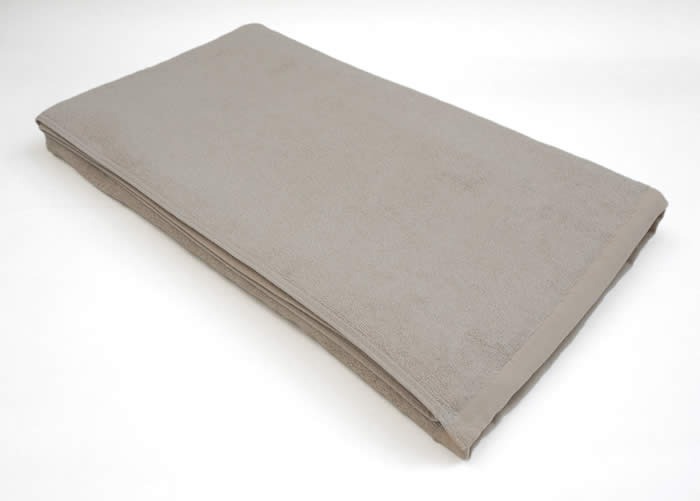 エステ用タオルシーツ業務用　ベージュ110×220cm 10枚 大判 整体 施術