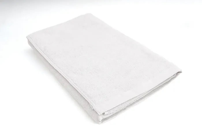エステ用バスタオル 70×140cm ホワイト｜業務用タオル 無地 白 カラー