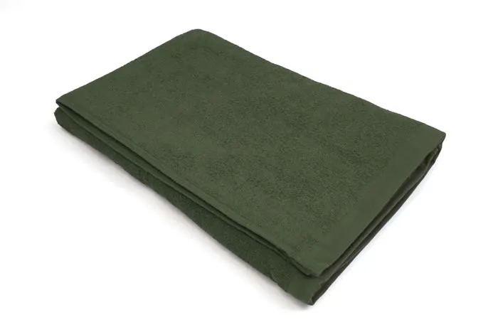 大判バスタオル 業務用 90×190cm オリーブグリーン｜エステ・リラク用 10枚