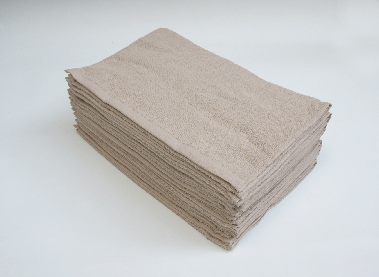 業務用フェイスタオル ベージュ 100枚 無地カラータオル 綿100％ 総パイル 美容室 エステ 整骨院 介護用 激安通販
